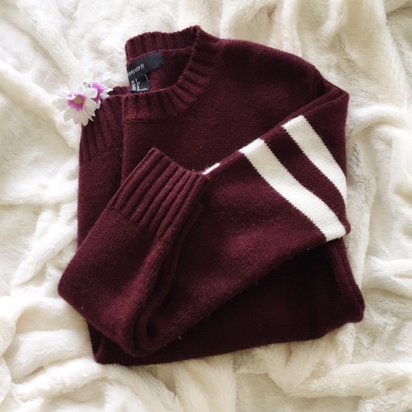 Forever 21 Sweaters - Burgundy Sweater from Forever 21